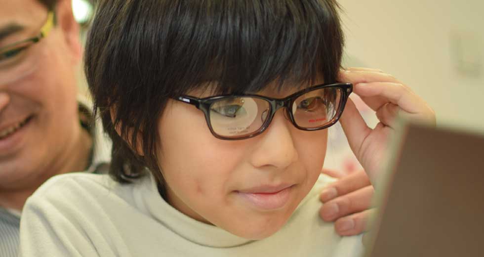 子供眼鏡のデザイン