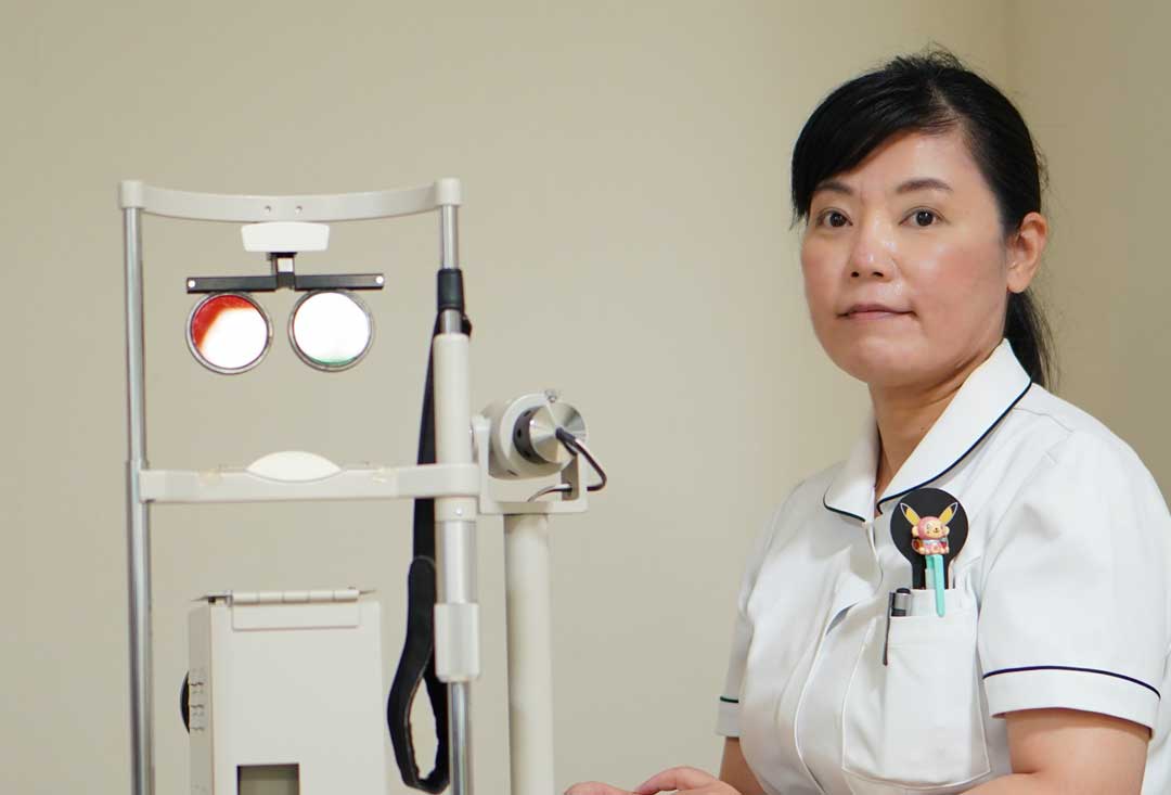 視能訓練士 平良 美津子 先生